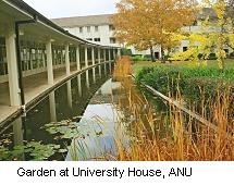 University House garden