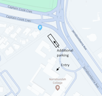 NC front entry map