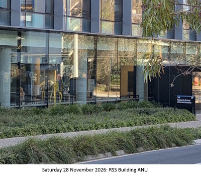 RSSS Building ANU